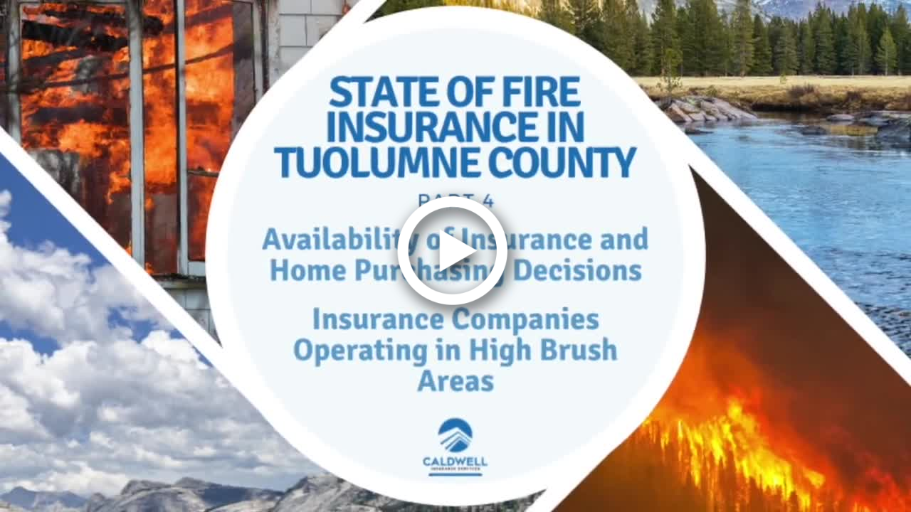 A Conversation with Caldwell Insurance: Availability of Insurance and Home Purchasing Decisions + Insurance Companies Operating in High Brush Areas