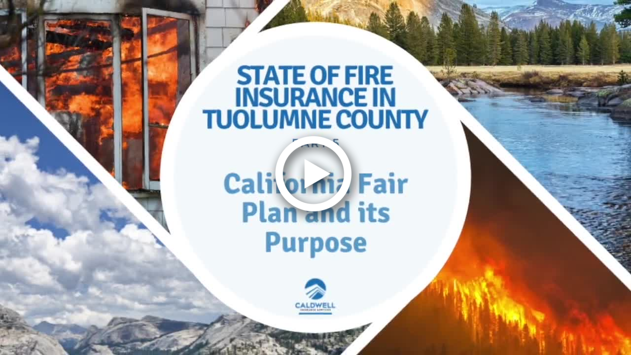 Conversation with Caldwell Insurance: California Fair Plan and its Purpose (Sonora, CA)